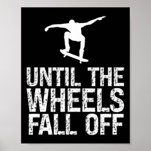 Liebe Skaten Cool Skateboard Leidenschaftlicher Sk Poster