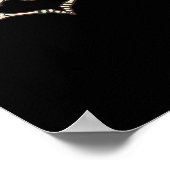 Liebe Skeleton Handklassik Poster (Ecke)