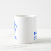 Liebe Skifahren Kaffee Tasse (Mittel)