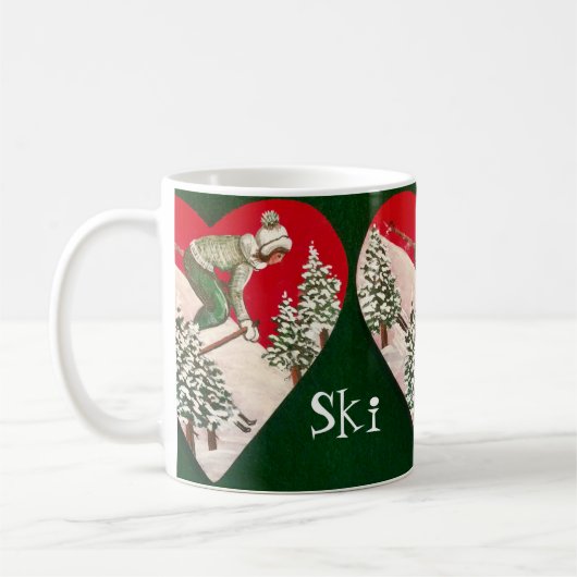 Liebe Skipass Kaffeetasse (Links)