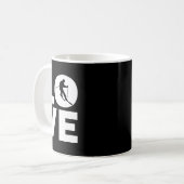Liebe Skiverleih Kaffeetasse (Vorderseite Links)