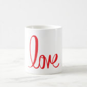 Liebe-Skript: Ein Letter für die grafische Liebe ❤ Kaffeetasse (Mittel)