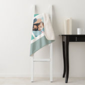 Liebe-Skript Foto-Monogramm-Sherpa-Decke Sherpadecke (Beispiel)