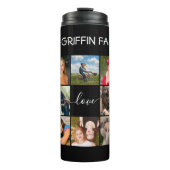 Liebe-Skript für FotoCollage Thermosbecher (Vorderseite)