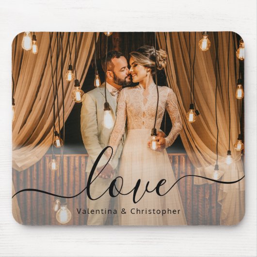 Liebe-Skript Personalisiert Family oder Couple-Fot Mousepad (Vorne)