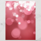 Liebe Skript Puzzle Pieces Flyer (Hinten)