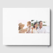 Liebe Skriptanfang Mehrfach-FotoCollage Gästebuch (Rückseite)