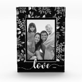 LIEBE Skriptüberlagerung Fotoblock (Vorderseite)