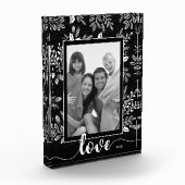 LIEBE Skriptüberlagerung Fotoblock (Links)