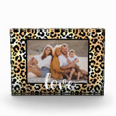 Liebe Skriptüberlagerung Fotoblock (Vorderseite)