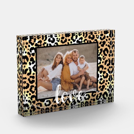 Liebe Skriptüberlagerung Fotoblock (Links)