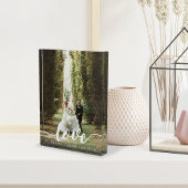 Liebe Skriptüberlagerung | Personalisiertes Hochze Fotoblock