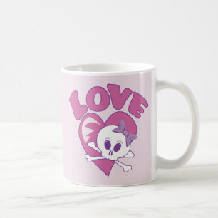 Liebe Skull Kaffeetasse