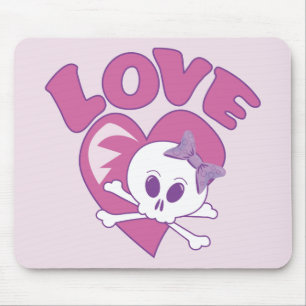 Liebe Skull Mousepad