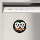 Liebe Skulls Magnet (In Situ (Geschirrspüler))