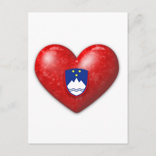 Liebe Slowenien Postkarte (Vorderseite)