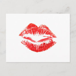 Liebe, Smooches, Küsse, Lippen Postkarte