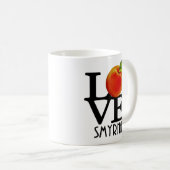LIEBE Smyrna Georgia 11oz Kaffeetasse (VorderseiteRechts)
