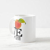 LIEBE Smyrna Georgia 11oz Kaffeetasse (Vorderseite Links)