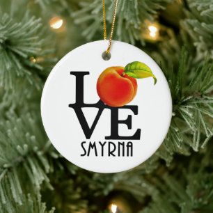 LIEBE Smyrna Georgia Keramik Ornament