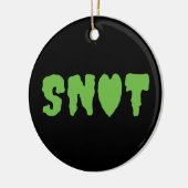 Liebe SNOT Keramik Ornament (Links)