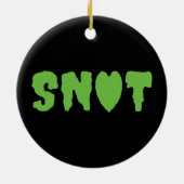 Liebe SNOT Keramik Ornament (Hinten)
