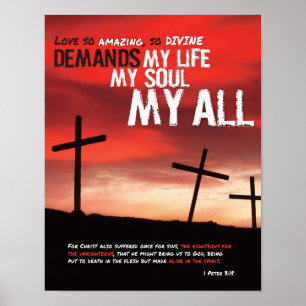 Liebe-so fantastisches so göttliches Kunst-Plakat Poster