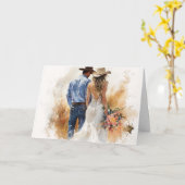 Liebe so groß wie Open Range Karte (Gelbe Blume)