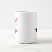 Liebe so groß wie Texas Kaffeetasse (Mittel)