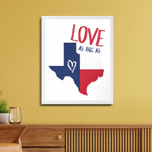 Liebe so groß wie Texas Poster