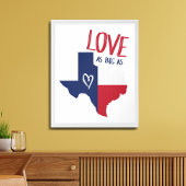 Liebe so groß wie Texas Poster