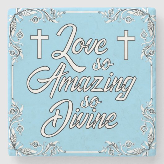 Liebe So Phantastisch Steinuntersetzer (Vorderseite)