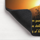 Liebe so stark wie der Tod Mousepad (Ecke)