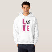 Liebe Soccer Hoodie (Vorne ganz)