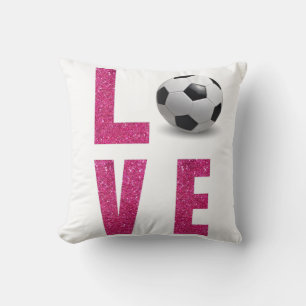Liebe Soccer Kissen
