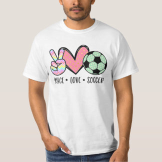 Liebe Soccer Niedlich T-Shirt