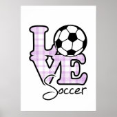 Liebe Soccer Poster (Vorne)