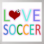 LIEBE SOCCER POSTER (Vorne)