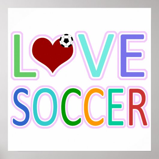 LIEBE SOCCER POSTER (Vorne)