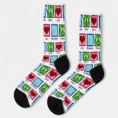 Liebe Socken (Linkes Detail)