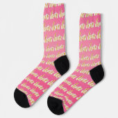 Liebe Socken (Linkes Detail)