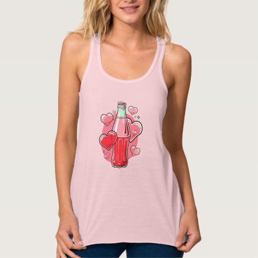 Liebe Soda Tank Top (Vorderseite)