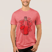 Liebe Soda Tri-Blend Shirt (Vorderseite)
