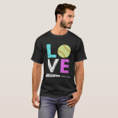 Liebe Softball Best T-Shirt (Vorne ganz)
