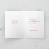 Liebe Sohn und Familie Feiertagskarte (Innenseite)