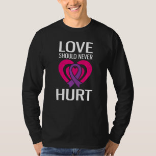 Liebe sollte niemals weh tun Narzisstischer Missbr T-Shirt
