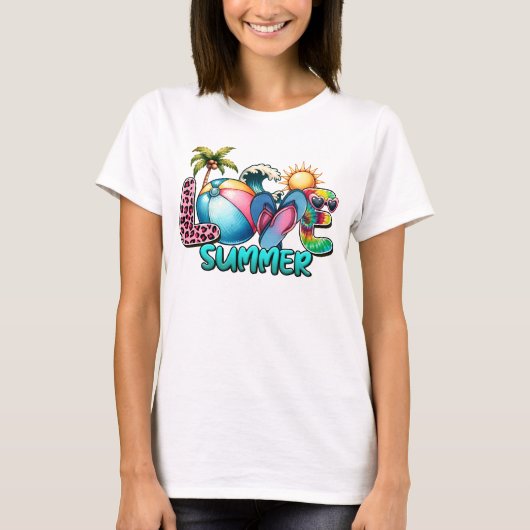 Liebe Sommer T-Shirt (Vorderseite)