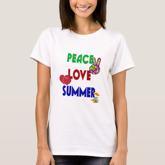 Liebe Sommer T-Shirt (Vorderseite)