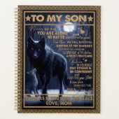 Liebe Son| Brief an meinen Sohn nie fühlen, dass d Planer (Vorderseite)