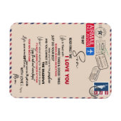 Liebe Son | Zu meinem Sohn nie vergessen, dass ich Magnet (Horizontal)